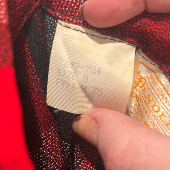 Pendleton Vintage Tartan Plaid Skirt Size 8 - Picture 4 of 6